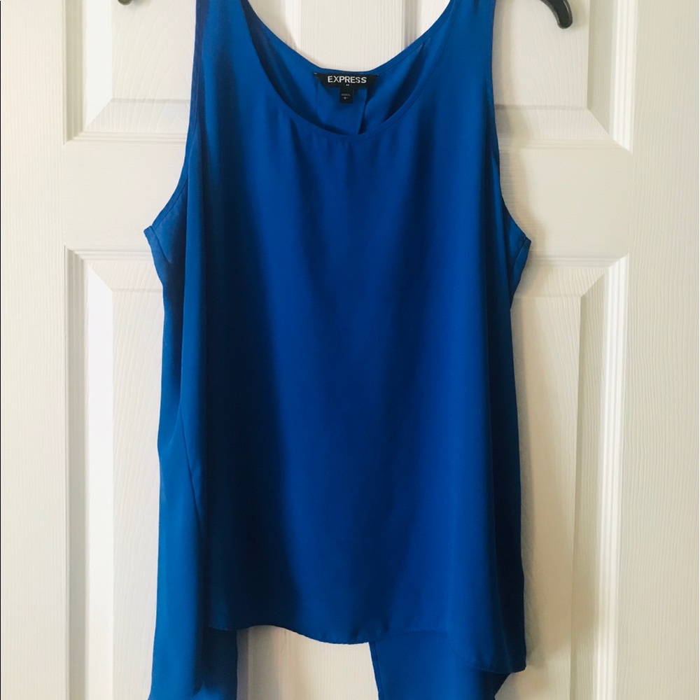Express Tank Top with Cutout Back